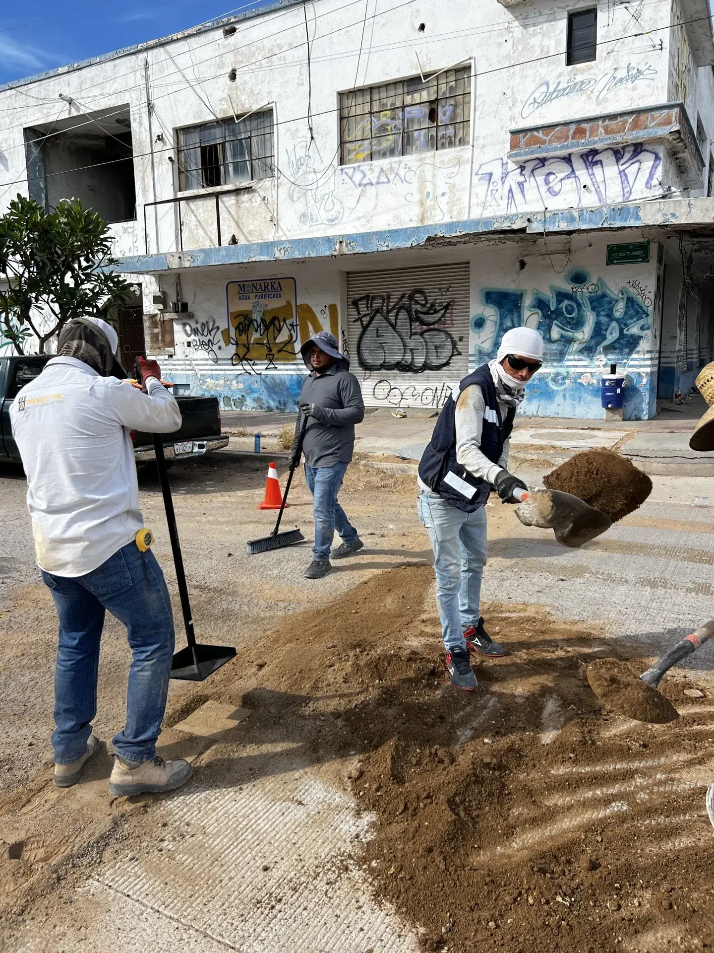 Preparación técnica de instalaciones en proyecto residencial